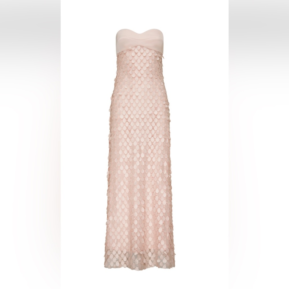 Elegant Pink Sequin Dress